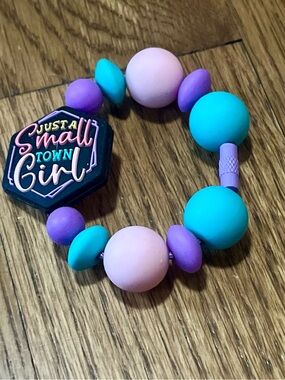 New Small Town Girl tumbler cup handle backpack charm